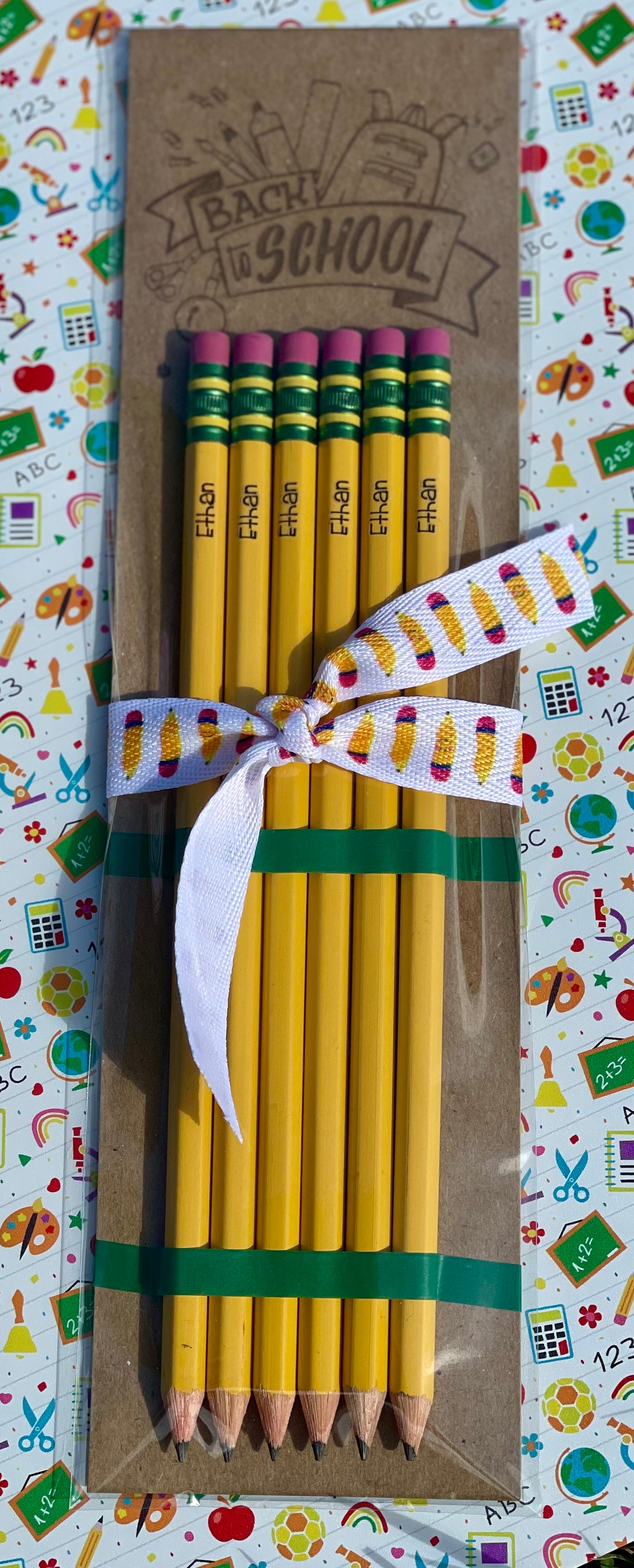 Pencil - Custom Engraved Pencil Pack
