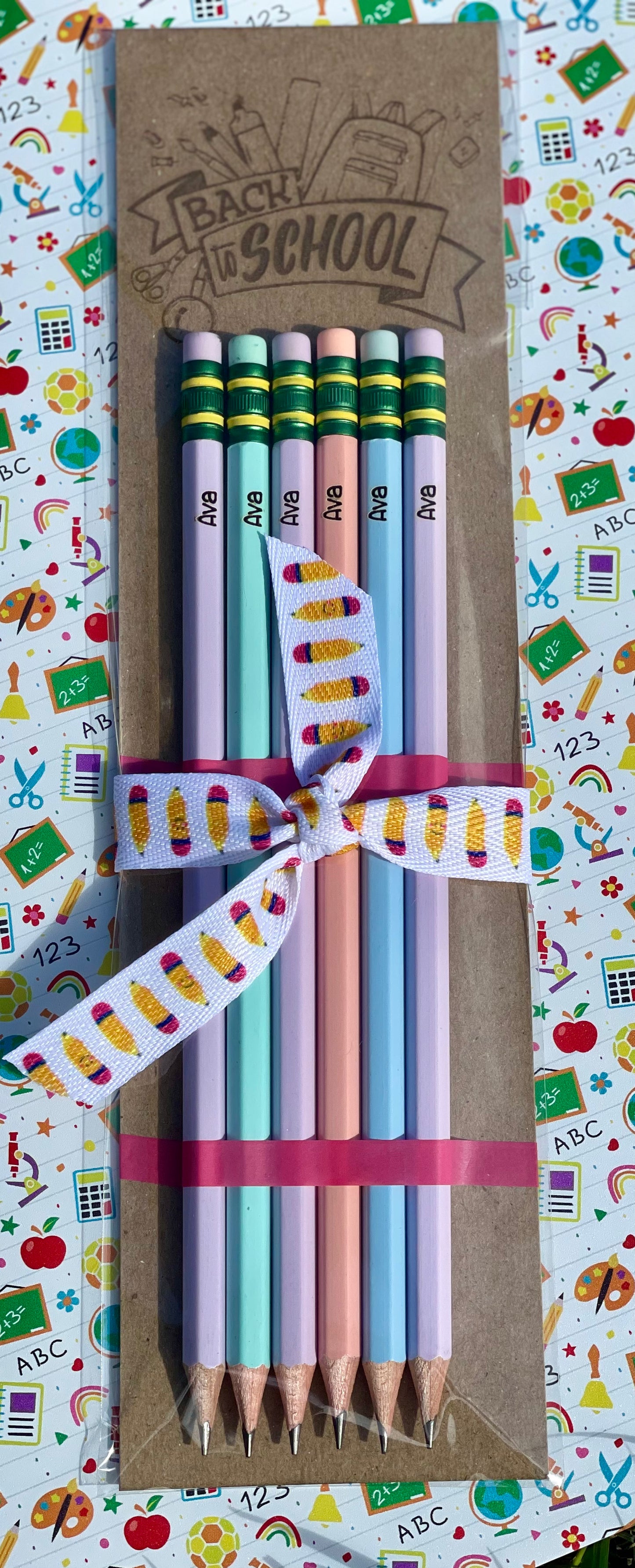 Pencil - Custom Engraved Pencil Pack
