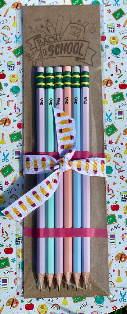 Pencil - Custom Engraved Pencil Pack