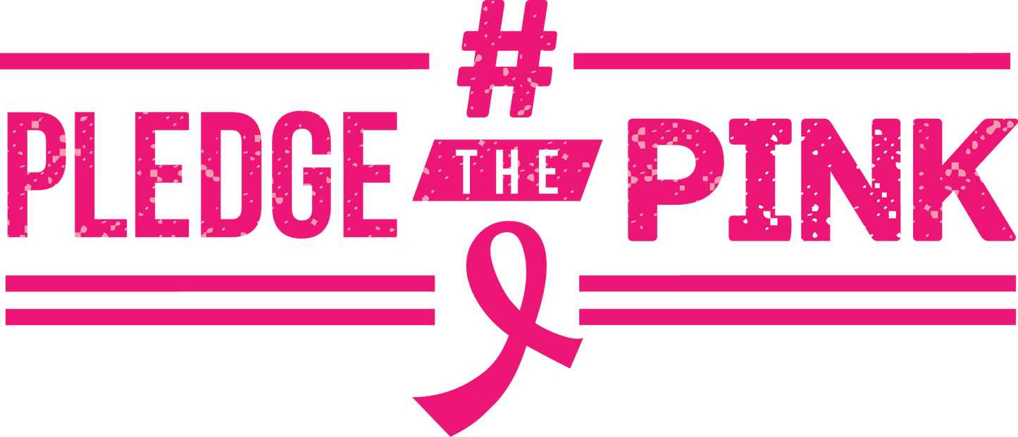Pledge the Pink Fundraiser – Personalized Engraved Tumbler | **Pre-Order**